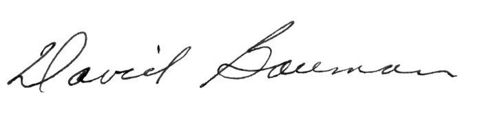 david bauman signature